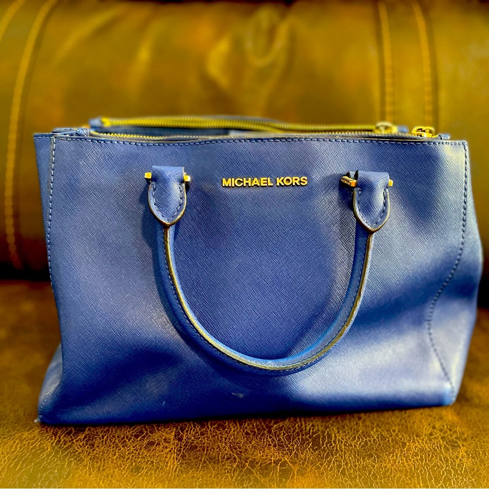 Authentic Michael Kors leather bag